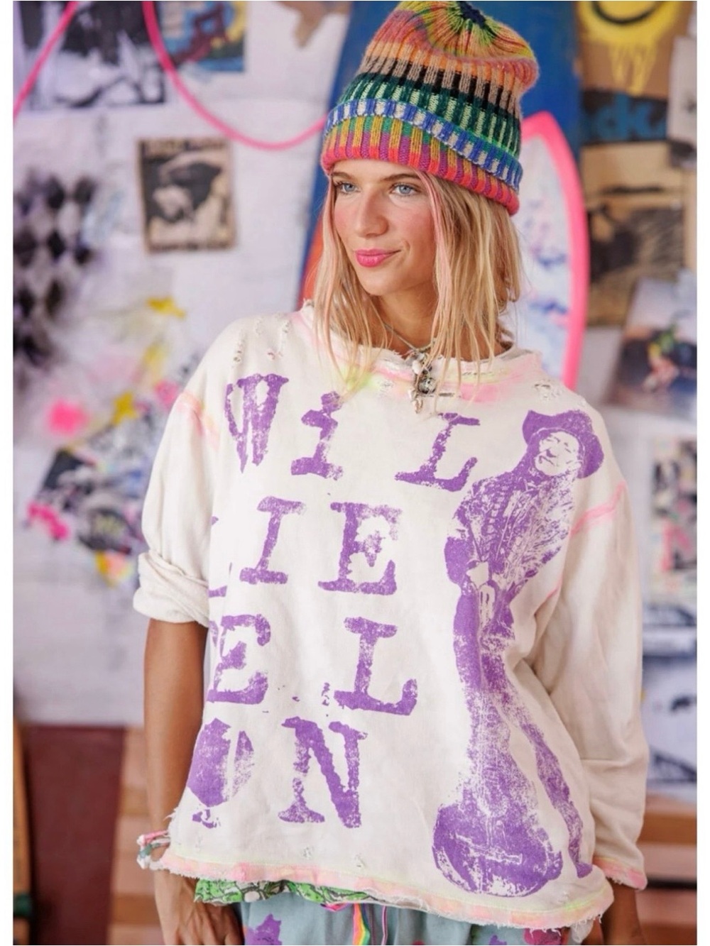 MP Wille Nelson Always On My Mind Hermosa Sweatshirt